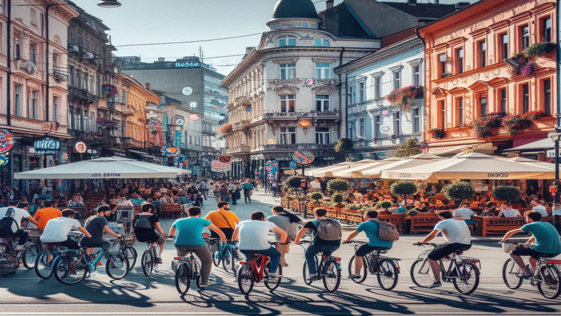 Cycling tour of Belgrade